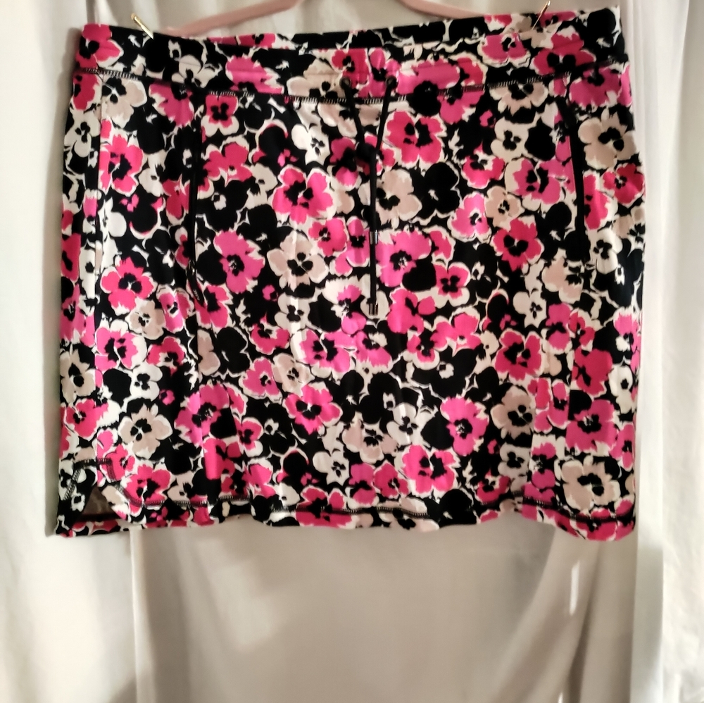 Jones NY Skort W/Pant Floral Print Athletic Casual, Size XXL NWOT. - Picture 6 of 6